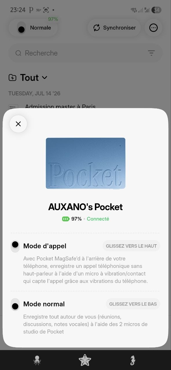 pocket ia avis - connexion heypocket