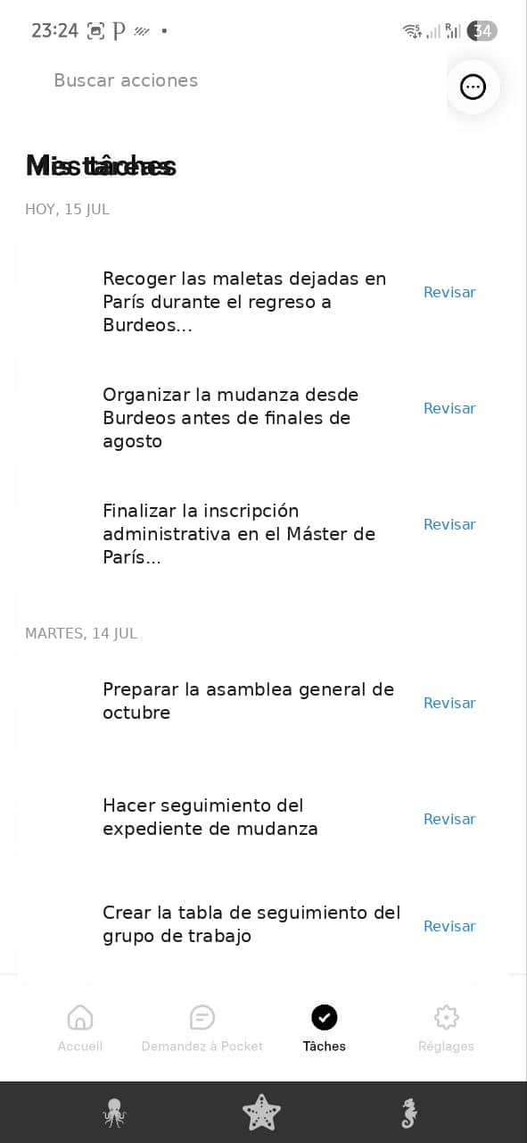 pocket ai opiniones - tareas