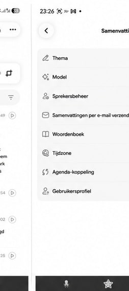 pocket ai review - samenvatting-instellingen