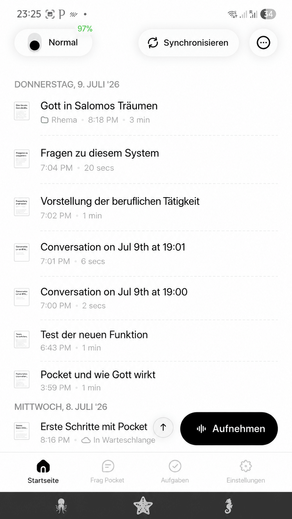 pocket ai test - Startseite