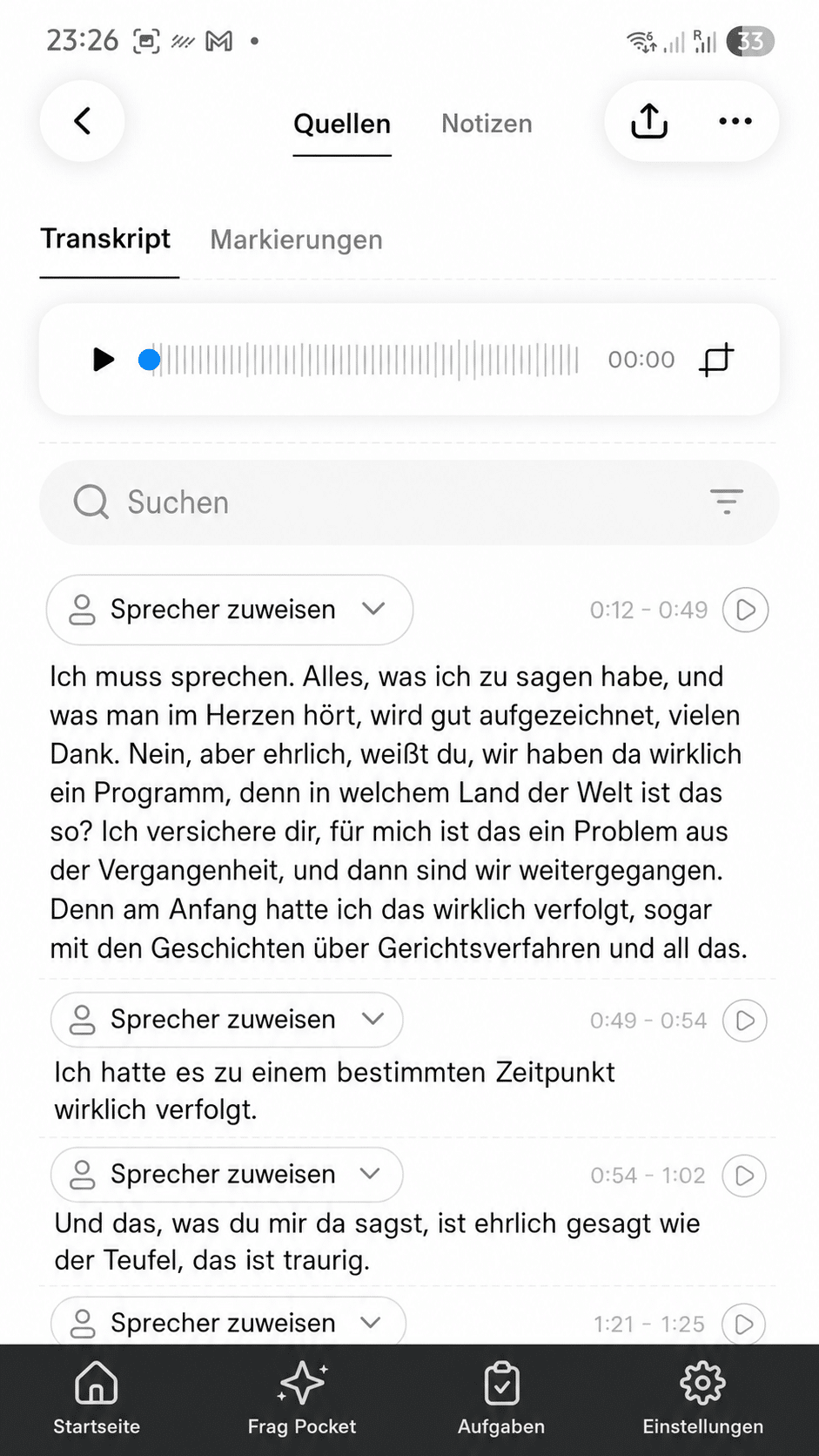 pocket ai test - Transkript