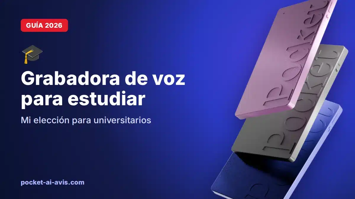 Grabadora de voz para estudiar: mi elección para universitarios (2026)